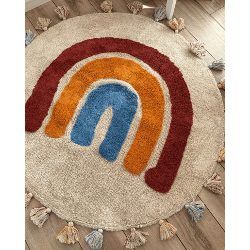 Tapetes para Crianças YAGCI Multicolor ø 120 cm Algodão