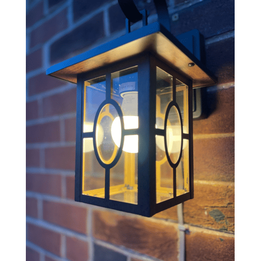 Iluminação de parede para exterior SHAGGIE Castanho