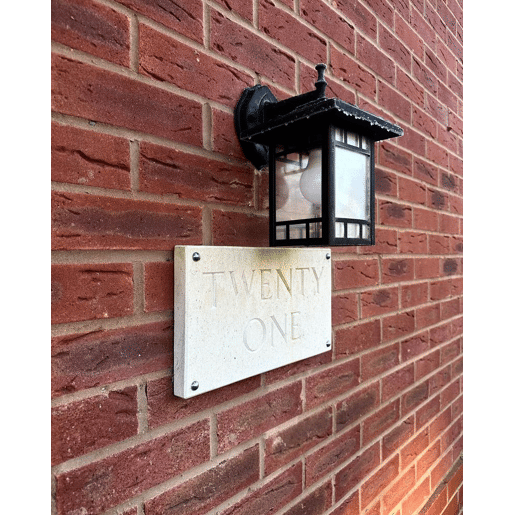 Iluminação de parede para exterior HERIOT Preto