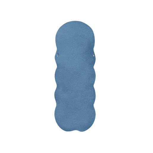 Espelho LACS 57 cm 160 cm Veludo Azul