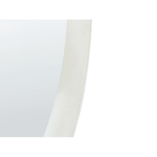 Espelho AUDES 60 cm 90 cm Veludo Branco creme