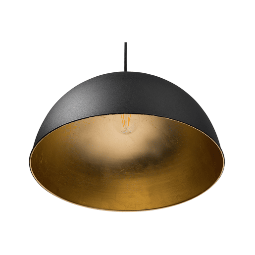 Candeeiro suspenso CETINA Metal Preto