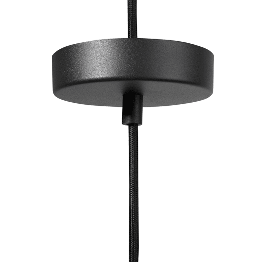 Candeeiro suspenso CETINA Metal Preto