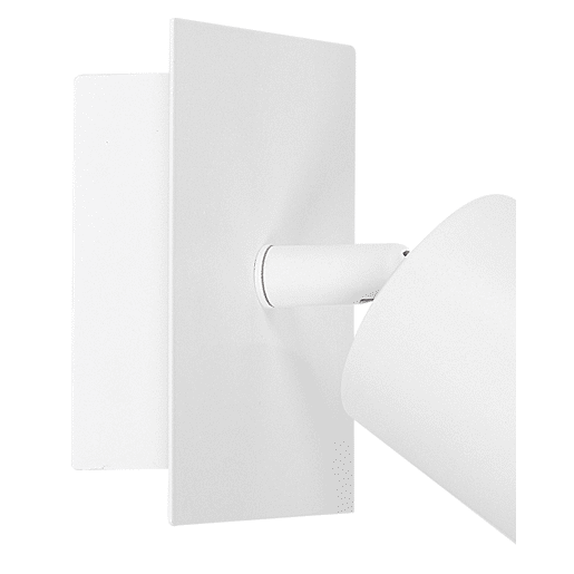 Conjunto de 2 candeeiros de foco TIGRIS Ajustável Metal Branco