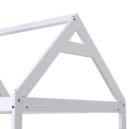Cama infantil de entrepiso 190x90cm blanco MARGOT
