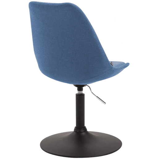 Silla De Comedor Maverick En Tela Azul 57X48X76 cm Silla De Comedor Maverick En Tela Azul 57X48X76 cm