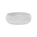 Conjunto mueble lavabo individual redondo y columna Zelie Conjunto mueble lavabo individual redondo y columna Zelie Blanco
