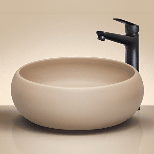 Móvel de lavatório simples de 60 cm com pedestal em caxemira e madeira Zelie