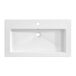 Conjunto mueble lavabo individual encastrado y columna April 80 Conjunto mueble lavabo individual encastrado y columna April 80 Blanco