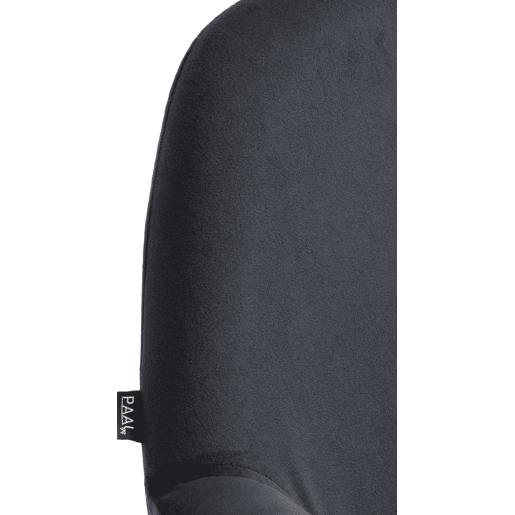 Taburete de cocina Braga en terciopelo Negro 52X51X89 cm Taburete de cocina Braga en terciopelo Negro 52X51X89 cm