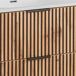 Conjunto mueble lavabo individual encastrado y columna Gaia Conjunto mueble lavabo individual encastrado y columna Gaia Madera