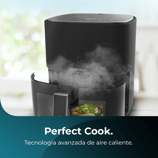 Fritadeira sem Óleo Cecotec Cecofry Fantastik Window 5500 1500 W 5,5 L
