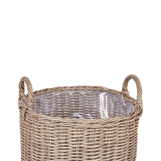 Beliani Conjunto de 3 vasos para plantas PENDULA