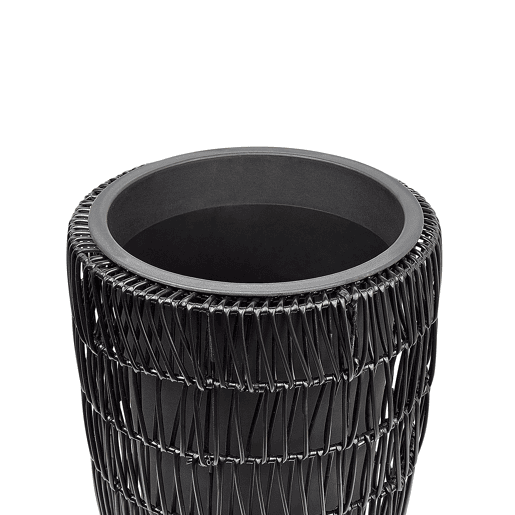 Beliani Conjunto de 2 vasos para plantas CHELONE