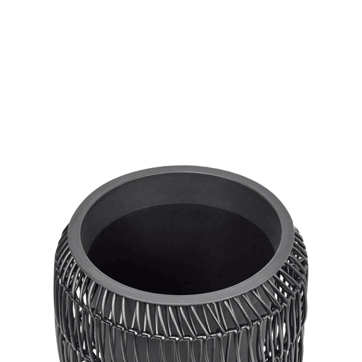 Beliani Conjunto de 2 vasos para plantas BRODIEA
