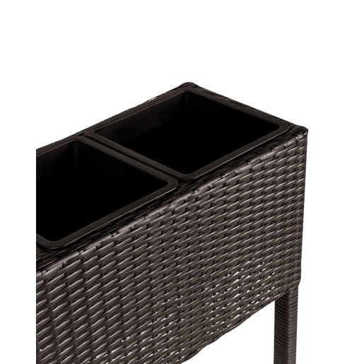Beliani Vaso alto para plantas CARAGANA