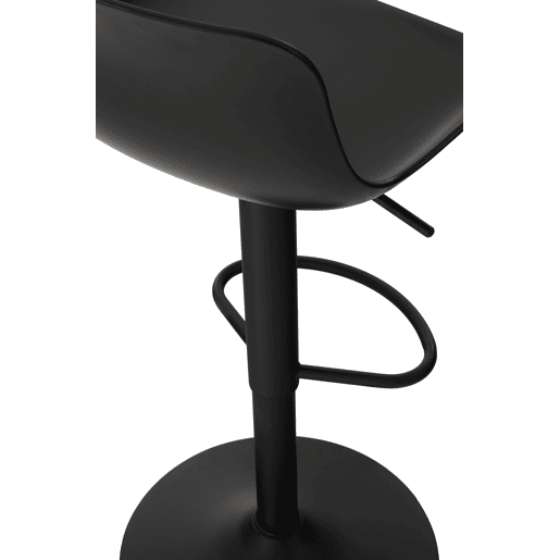 Taburete De Bar Almada Plástico Negro 44X44X81 cm Taburete De Bar Almada Plástico Negro 44X44X81 cm
