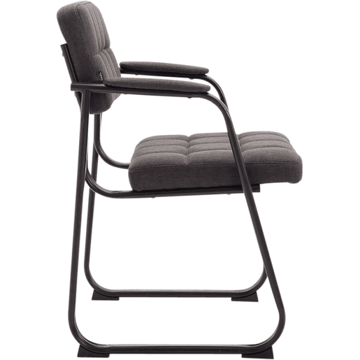 Silla de Visita Canada B de Tela Gris oscuro 58X59X84 cm