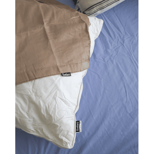Conjunto de 2 almofadas VIHREN Baixa 50 x 60 cm Branco