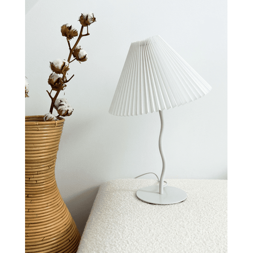 Candeeiro de mesa ALWERO Metal Branco