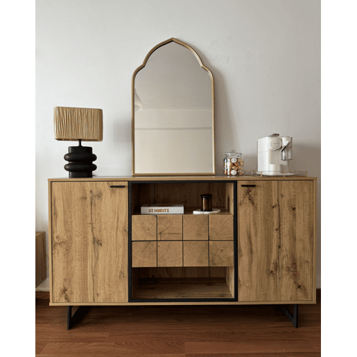 Beliani Espelho decorativo ACONCHI Beliani Espelho decorativo ACONCHI