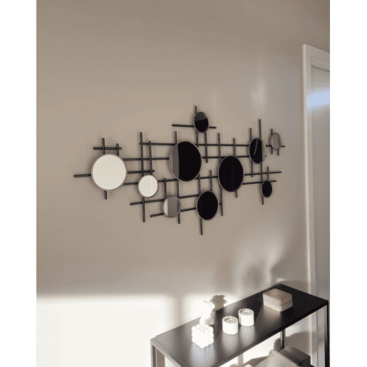 Beliani Espelho decorativo IBOS