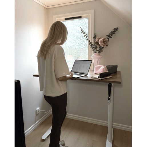 Beliani Secretária de pé ajustável manualmente DESTINAS