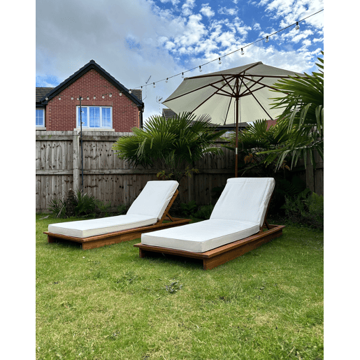 Beliani Cadeira loungerelax GRANARI