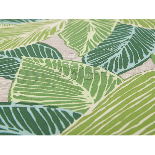 Conjunto de 8 almofadas de cadeira para jardim SASSARI 46 x 46 cm Verde claro