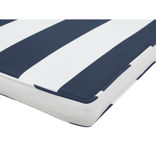 Almofada de cadeira para jardim SASSARI 46 x 46 cm Azul marinho
