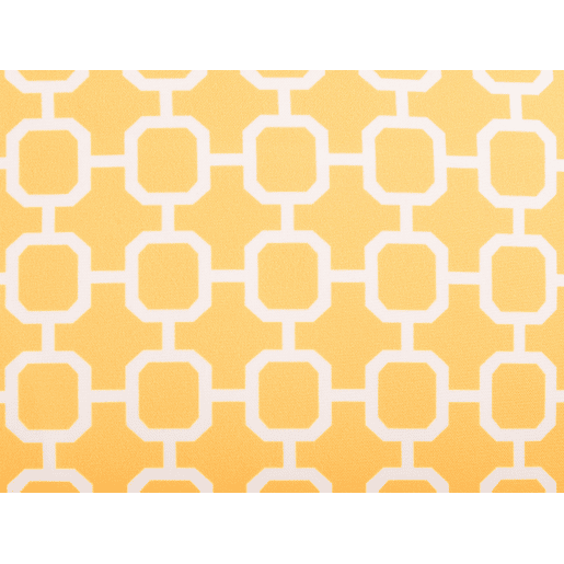 Conjunto de 2 almofadas de cadeira para jardim FIJI 29 x 38 cm Amarelo