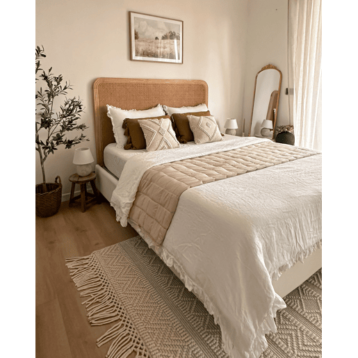 Tapete PERTEK Creme 160 x 230 cm Lã