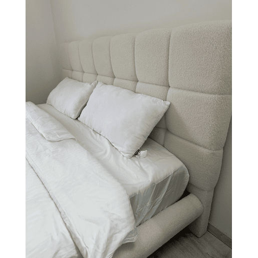 Conjunto de 2 almofadas ERRIGAL Alta Microfibra 40 x 80 cm Branco Conjunto de 2 almofadas ERRIGAL Alta Microfibra 40 x 80 cm Branco