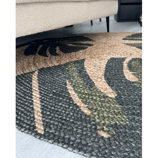 Tapete INCIK Creme ø 140 cm Juta