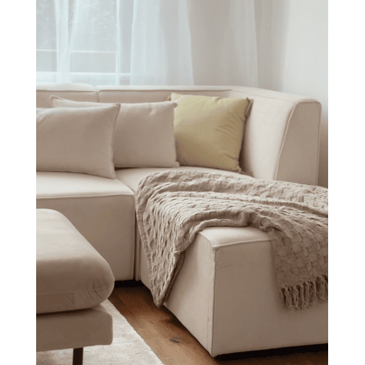 Conjunto de 2 almofadas decorativas CHMISTAR 45 x 45 cm Verde Sólido