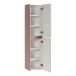 Conjunto mueble lavabo individual y columna Zelie 100 Conjunto mueble lavabo individual y columna Zelie 100 Rosa