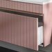 Conjunto mueble lavabo individual y columna Zelie 100 Conjunto mueble lavabo individual y columna Zelie 100 Rosa
