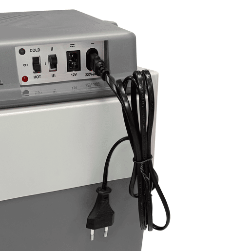 Briebe CF1153 Geleira Eléctrica 28L, Refrigerador Eléctrico Portátil, Campismo Viagens 12V  220 - 240V, Refrigeração e Aquecimento, 55, Cinza