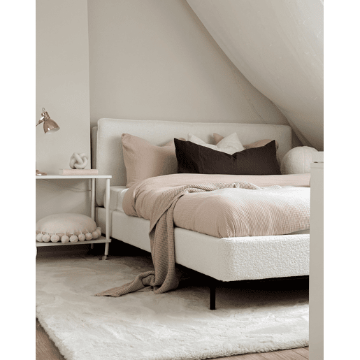 Beliani Cama Bouclé CORIO