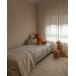 Beliani Cama sin cabecero Poliéster ROANNE 100x213 Beliani Cama sin cabecero Poliéster ROANNE 100x213 Beige