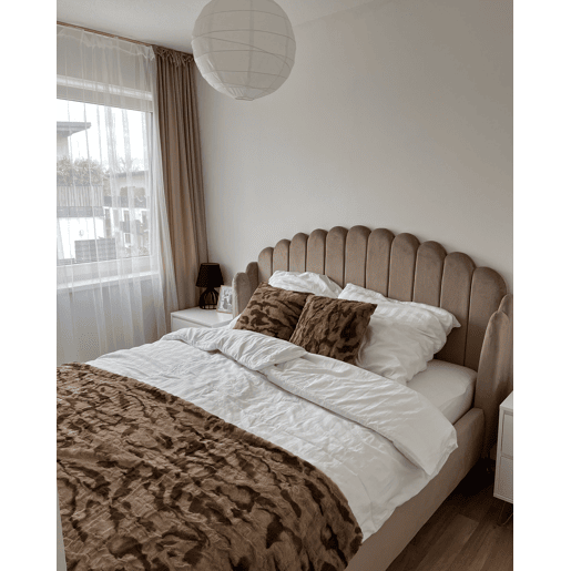 Beliani Cama Veludo AMBILLOU Beliani Cama Veludo AMBILLOU