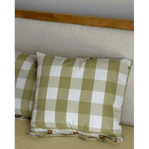 Beliani Almofada decorativa TAMNINE