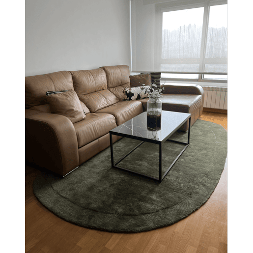 Tapete MITHA Verde-oliva 200 x 300 cm Viscose Tapete MITHA Verde-oliva 200 x 300 cm Viscose