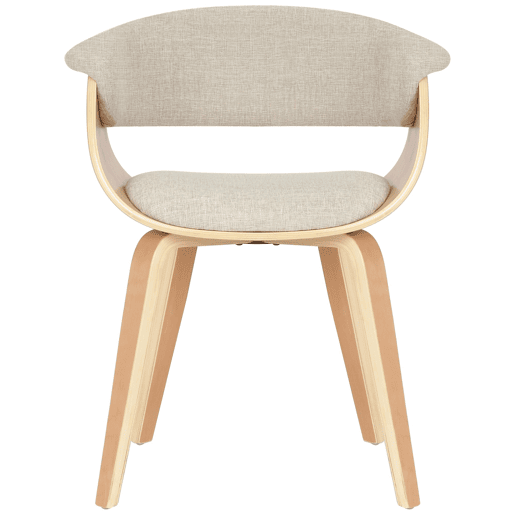 Silla Bruce tela Crema 55X60X75 cm