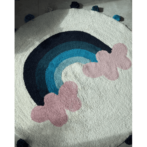 Tapetes para Crianças GORISA Multicolor ø 120 cm Algodão