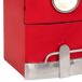 Armario furgoneta de madera y metal Armario furgoneta de madera y metal Rojo