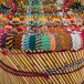 Sillón de bambú y tela trenzada Sillón de bambú y tela trenzada Multicolor