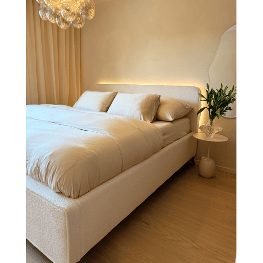 Beliani Cama Bouclé VALOGNES