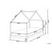 Beliani Cama infantil Madera de pino ORLU 94x207 Beliani Cama infantil Madera de pino ORLU 94x207 Blanco