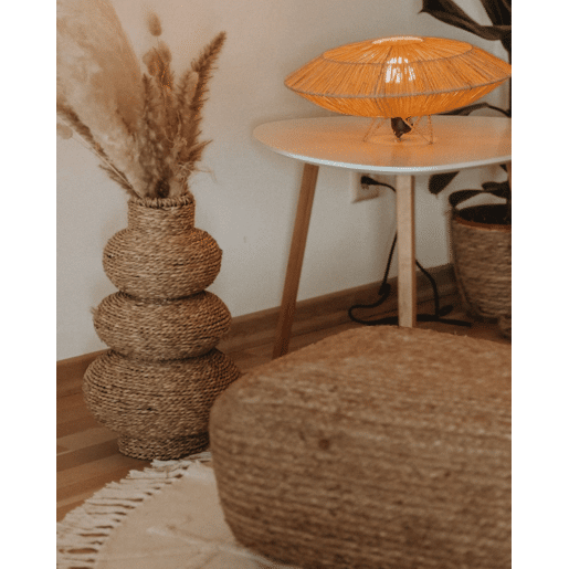 Beliani Candeeiro de mesa MENTIRI Beliani Candeeiro de mesa MENTIRI
